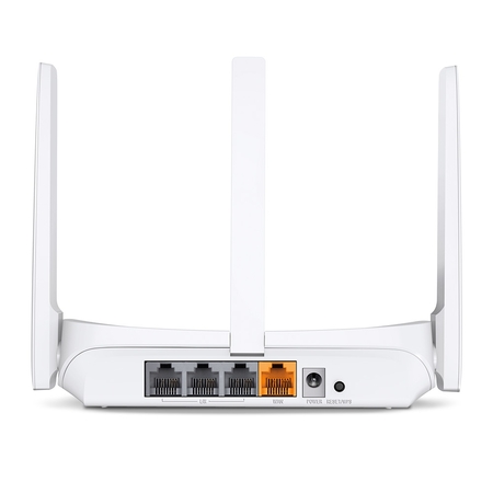 Маршрутизатор MERCUSYS (MW306R) 3p*Lan +1p*WAN, 2.4ГГц, 300Мбит/с, 3 внешн. антенны купить по самой низкой цене