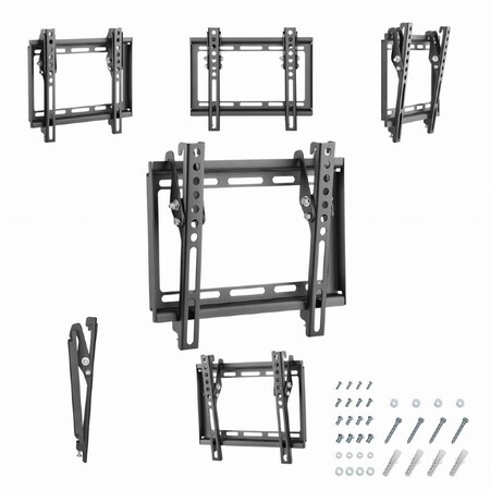 Крепление для LCD настен. (WM-42T-04) 23”-42” наклон +0° ~ -12°,  до 35кг, VESA 50*50 - 200*200mm купить по самой низкой цене