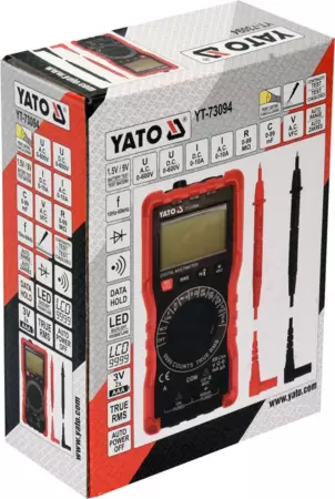 Мультиметр универсальный цифровой YATO (YT-73094) купить по самой низкой цене