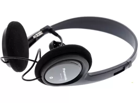 Наушники накладные проводные Panasonic BLACK (RP-HT010GU-H) 16-22000Hz, 24Om, 3.5мм, 1.2м купить по самой низкой цене