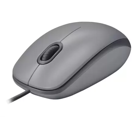 Мышь LOGITECH M110 Silent, Mid Grey, USB, 3+1кл. (910-006760) 1.8m, 1000dpi купить по самой низкой цене