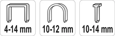 Степлер 3-х функциональный Yato (YT-70020) расходники скобы, гвозди (штифты), шпильки купить по самой низкой цене