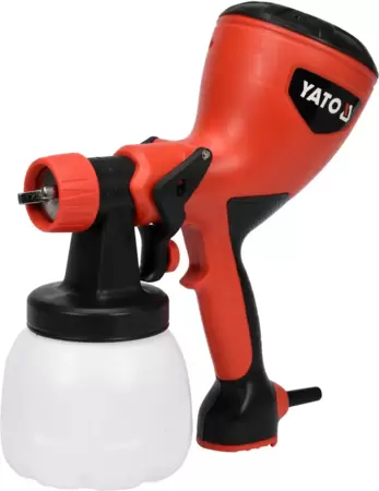 Краскопульт (распылитель)  электрический Yato YT-82550 (ручной, 1л) купить по самой низкой цене