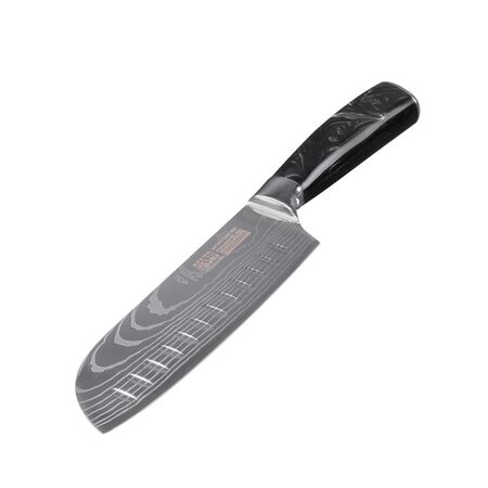 Нож Сантоку RESTO (95332) нержавеющая сталь, лезвие 19см. купить по самой низкой цене