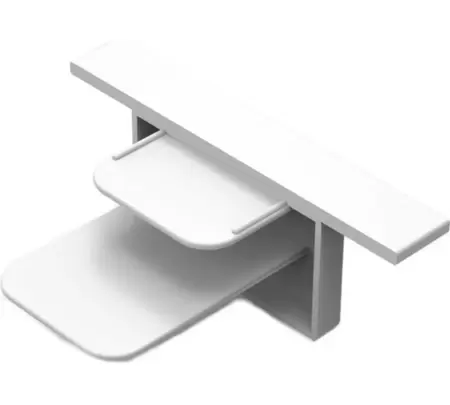 Заглушка для  встраиваемого трекового шинопровода Gauss (TR144), цвет белый купить по самой низкой цене