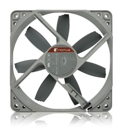 Вентил. для корпуса  Noctua NF-S12B redux-1200 PWM, 120mm, 18.1dB, 4pin PWM, 400-1200rpm, 59.21CFM купить по самой низкой цене
