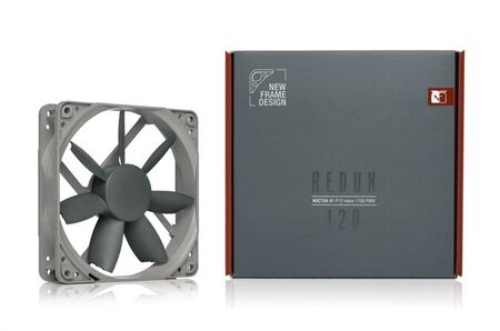 Вентил. для корпуса  Noctua NF-S12B redux-1200 PWM, 120mm, 18.1dB, 4pin PWM, 400-1200rpm, 59.21CFM купить по самой низкой цене