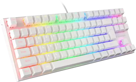 Клавиатура Genesis THOR 303 TKL WHITE  (NKG-1862) US LAYOUT RGB подсв,  переключ. Outemu Brown купить по самой низкой цене