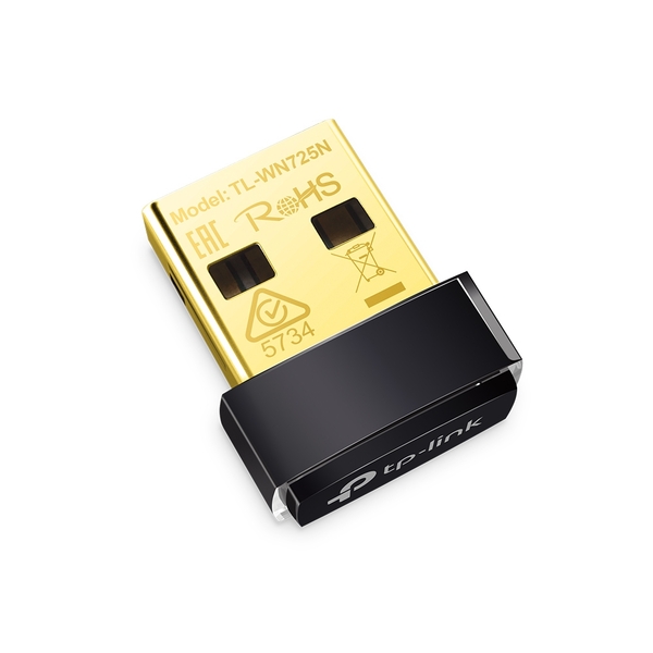 Адаптер WI-FI TP-LINK TL-WN725N USB,150Мбит/с,802.11n,внутр.антенна купить по самой низкой цене