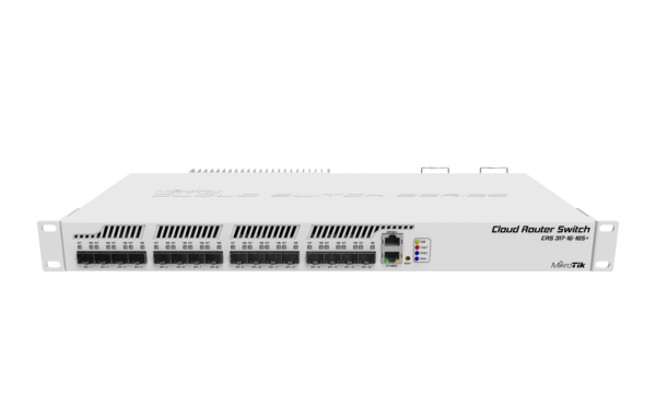 Маршрутизатор Mikrotik CRS317-1G-16S+RM 16SFP+ купить по самой низкой цене