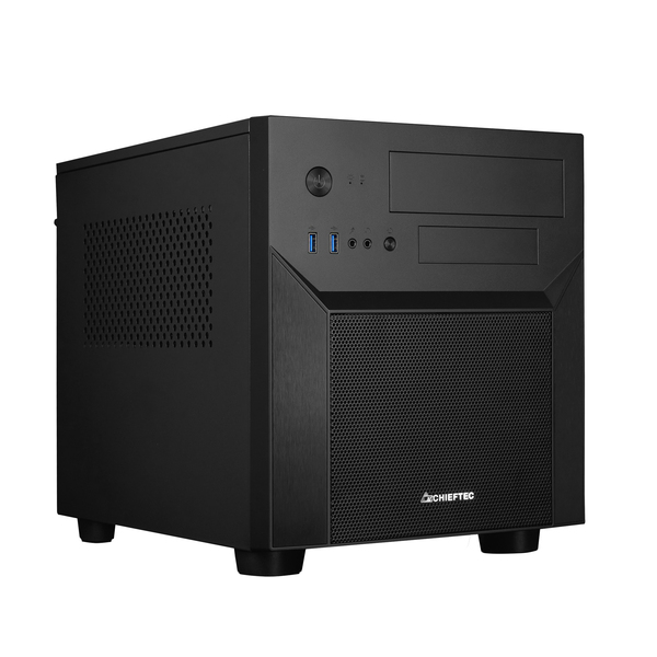Корпус MiniTower mATX Chieftec Pro Cube CI-02B-OP Mesh Series, без БП, mATX / Mini-ITX, BLACK купить по самой низкой цене
