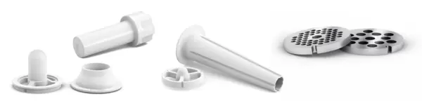 Мясорубка Bosch MFW3520W (1.9кг/мин, 500/1500Вт, 2*диска для фарша, насдки для колбас и кеббе) купить по самой низкой цене