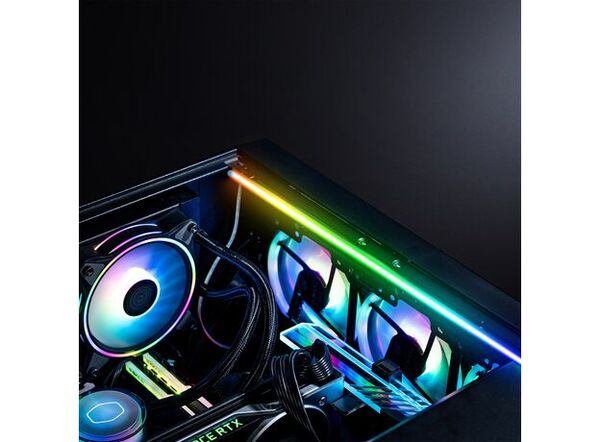 Лента светодиодная Cooler Master (MFX-GSHN-40NNN-R1) ARGB LIGHTING STRIP COOLER MASTER 400mm, White, 3pin купить по самой низкой цене