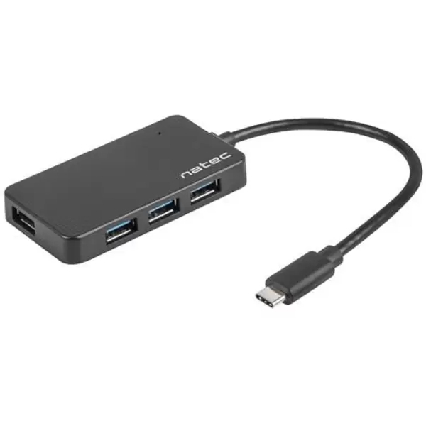 HUB NATEC SILKWORM (NHU-1343) 4-порта USB 3.0,  Black купить по самой низкой цене