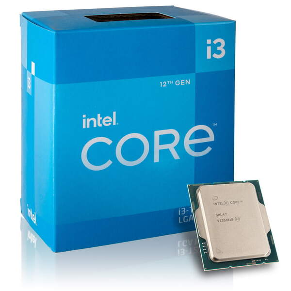 CPU INTEL I3-12100 LGA1700, 3.3(max 4.3)GHz, 12Mb, BOX, 4*CORE, UHD Graph. 730, TDP 60W (BX8071512100) купить по самой низкой цене