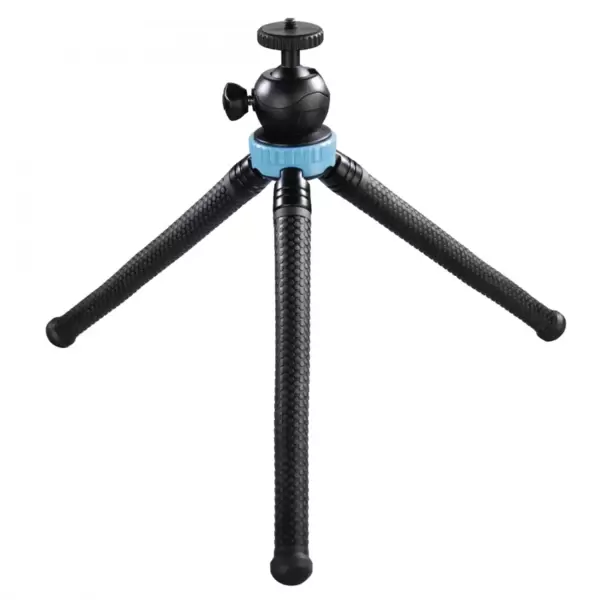 Фотоштатив 4607 HAMA Mini FlexPro 27cm Blue 16-27см купить по самой низкой цене