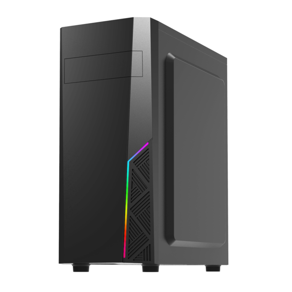 Корпус MidiTower ATX Zalman T8, вент. 1*120мм, без БП, BLACK купить по самой низкой цене