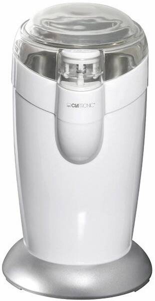 Кофемолка Clatronic KSW 3306 (ротационный нож, 120Вт, вместимость 40г) white купить по самой низкой цене