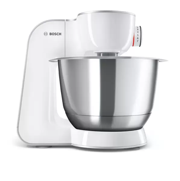 Кухонный комбайн Bosch MUM58243 (1000Вт, цитрус-пресс, блендр, тестомес 3,9л. чаша, терка) купить по самой низкой цене