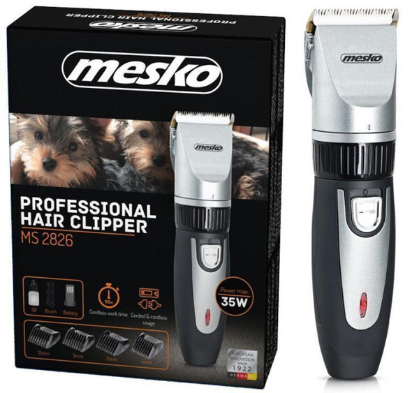 Машинка для стрижки животных Mesko MS 2826 (от сети) длина стрижки 3, 6, 9, 12мм) купить по самой низкой цене