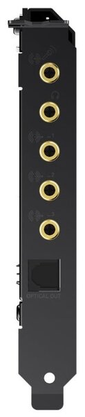 Звуковая карта CREATIVE Sound Blaster X AE-5 Plus (70SB174000003) PCI-E, 32bit, 384kHz купить по самой низкой цене