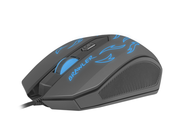 Мышь FURY Brawler (NFU-1198) Black, USB, 4кн, 1600dpi купить по самой низкой цене