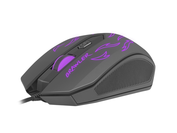 Мышь FURY Brawler (NFU-1198) Black, USB, 4кн, 1600dpi купить по самой низкой цене