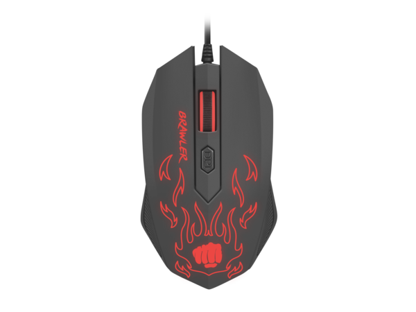 Мышь FURY Brawler (NFU-1198) Black, USB, 4кн, 1600dpi купить по самой низкой цене