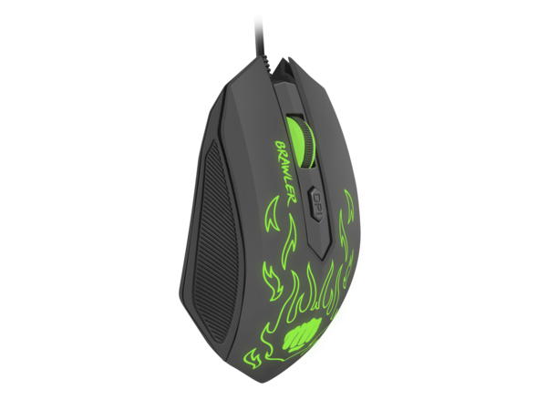 Мышь FURY Brawler (NFU-1198) Black, USB, 4кн, 1600dpi купить по самой низкой цене