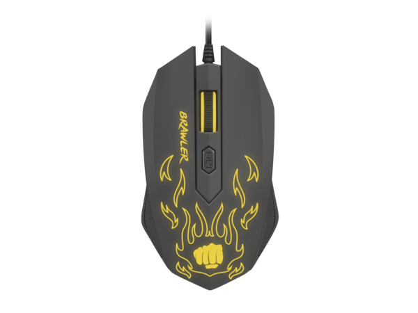 Мышь FURY Brawler (NFU-1198) Black, USB, 4кн, 1600dpi купить по самой низкой цене