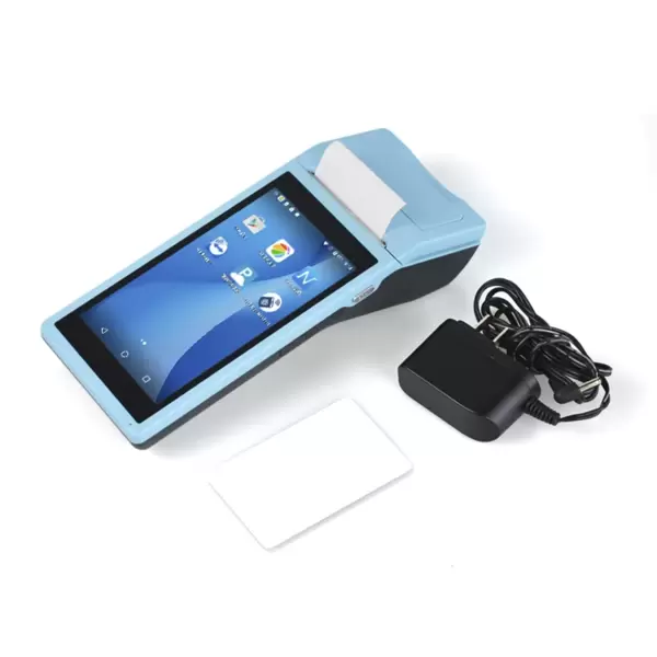 POS-терминал с принтером 4G LTE POS Q1 Blue Android (58mm) Bluetooth, Wi-Fi, USB-кабель купить по самой низкой цене