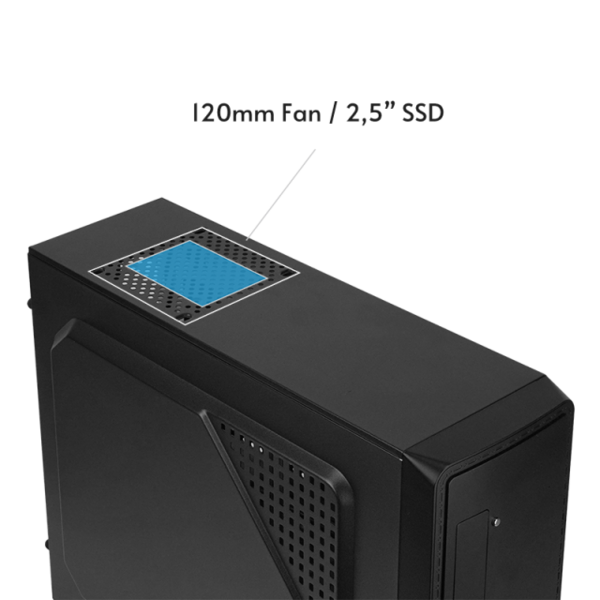 Корпус MidiTower ATX Chieftec Uni Series (UC-03B-OP) без б/п  ATX / Mini ITX / mATX купить по самой низкой цене