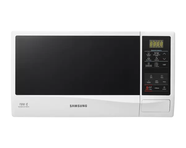 Микроволновая печь Samsung ME83KRW-2/BW (био-керам.эмаль, 23л, 800вт) white купить по самой низкой цене