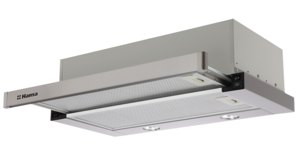 Вытяжка встраиваемая телескопическая  Hansa OTP6221IH (60см, макс. производительность 270куб.м./ч) steel купить по самой низкой цене