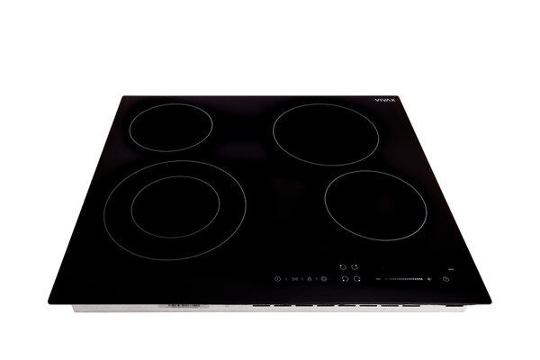 Панель варочная электрич. Vivax BH-042VC (4конф,стеклокерамика, сенсорн. упр.) black         (0001212642) купить по самой низкой цене
