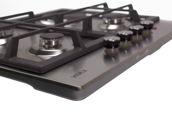 Панель варочная комбинир. Vivax BH-312ICI X 3конф.газ+1конф.электр,нерж.сталь,газ-контр,эл.поджиг (0001212686) купить по самой низкой цене