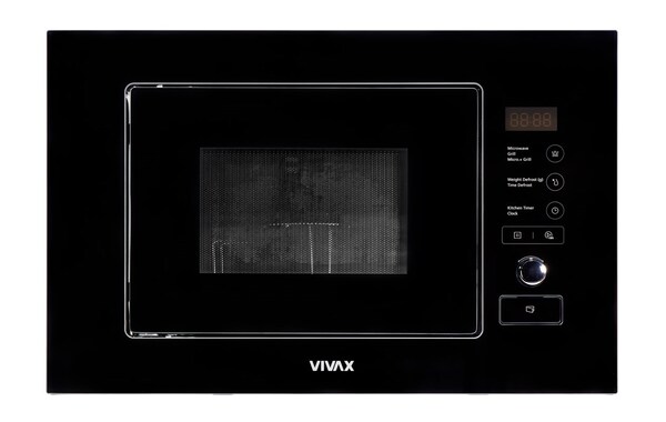 Микроволновая печь встраив. VIVAX MWOB-2020G G (20л, 1250Вт, гриль, дисплей, сенсорн.перекл.) black (000121389 купить по самой низкой цене