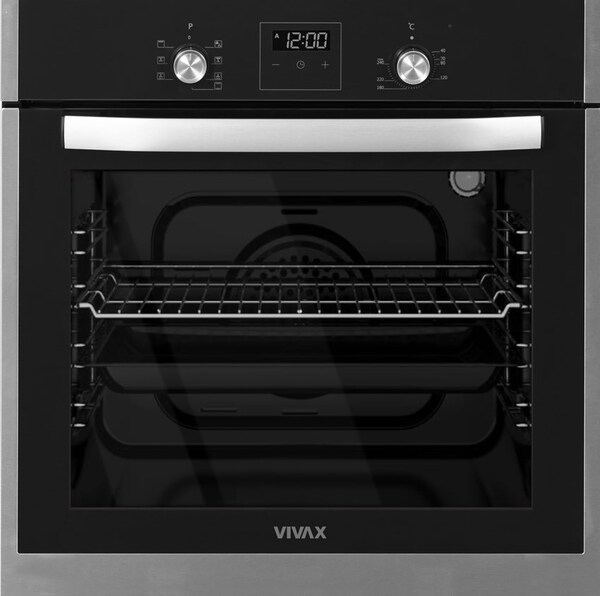 Духовой шкаф электрич. встраиваемая Vivax BO-608FAHTD X (65л, класс А)    0001255168 купить по самой низкой цене
