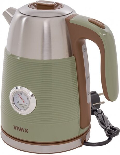 Электрочайник VIVAX WH-170RS (1.7 л, 2200Вт, пластик) green     0001238513 купить по самой низкой цене