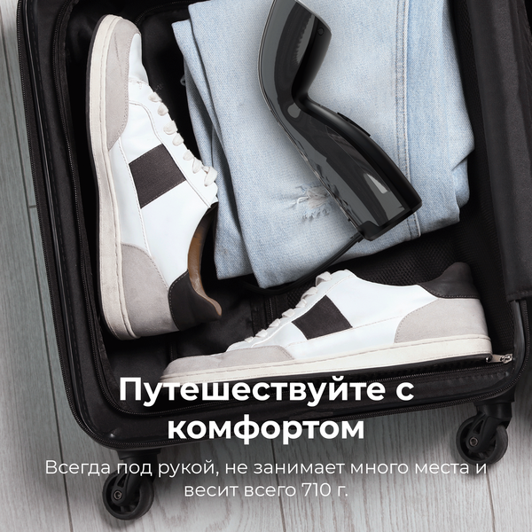 Отпариватель ручной AENO GS2 (AGS0002)  1190Вт., 5 бар, 0,11л.) серый купить по самой низкой цене