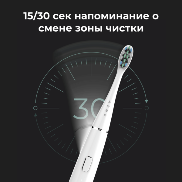 Щетка зубная электрич. AENO DB1S (ADB0001S)  питание аккум., синхронизация со смартфоном, USB зарядка купить по самой низкой цене