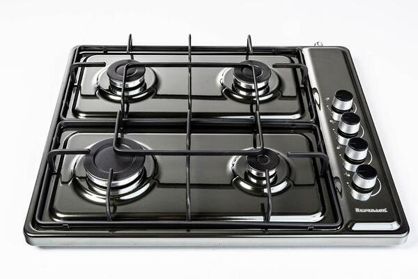Панель варочная газовая Ravanson (K-04BNG) 4конф,Эмаль, эл.поджиг, газ-контроль купить по самой низкой цене