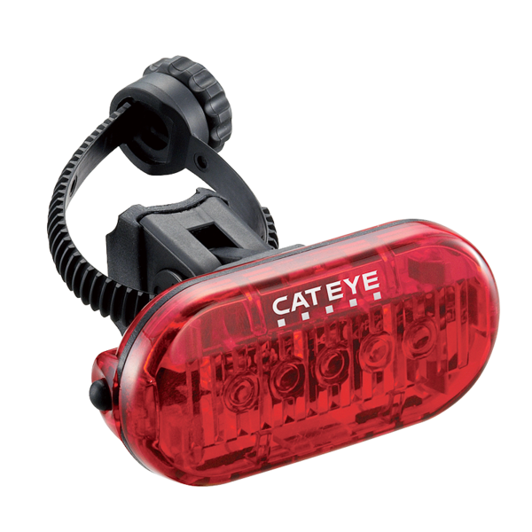 Фонарь задний велосипедный CATEYE Omni 5 (TL-LD155-R) 2*ААА, 5 красных светодиодов, 3  режима работы купить по самой низкой цене