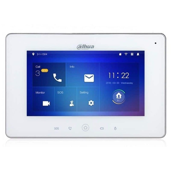 Монитор ІP-видеодомофонии Dahua (DHI-VTH5241DW-S2) (10' сенсорный, 1024х600, Wi-Fi, Lan, 18V, PoE, mSD) купить по самой низкой цене