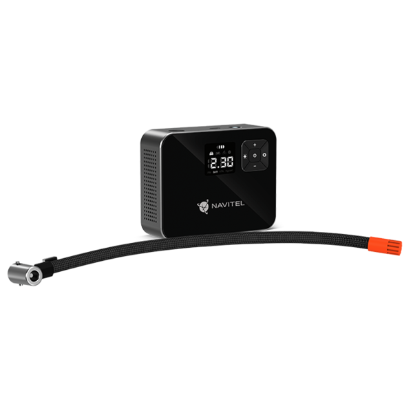 Компрессор портативный воздушный NAVITEL (AIR 15 AL) аккум.8.4V/2000mAh, макс.8.27бар, цифровой манометр, USB купить по самой низкой цене