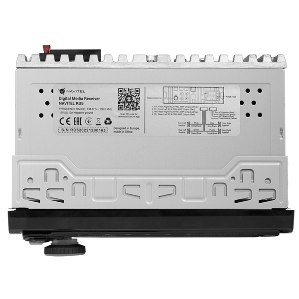 Автомагнитола NAVITEL RD5  (4x50Вт, mSD, 2*USB, Bluetooth) купить по самой низкой цене