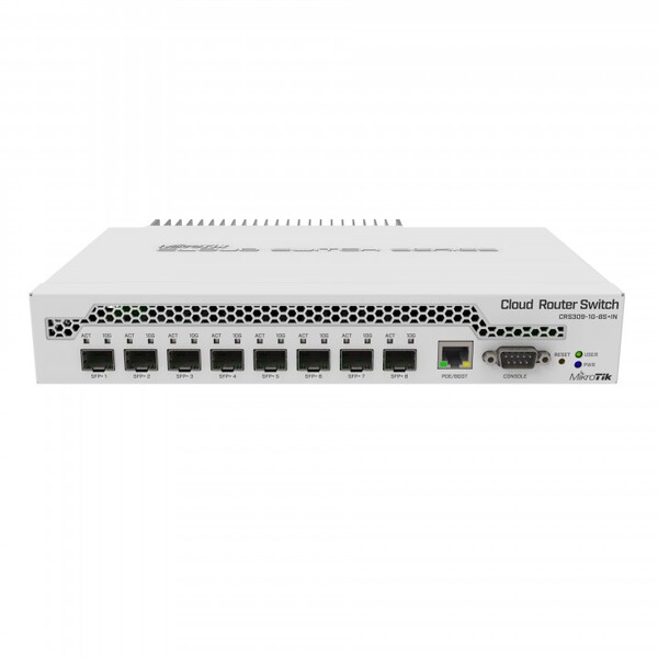 Маршрутизатор Mikrotik (CRS309-1G-8S+IN) купить по самой низкой цене