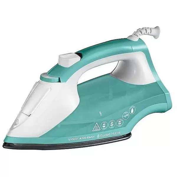 Утюг Russell Hobbs Light & Easy 26470-56 Blue (2400Вт, вертикаль.отпариван, подошва керамическая) купить по самой низкой цене