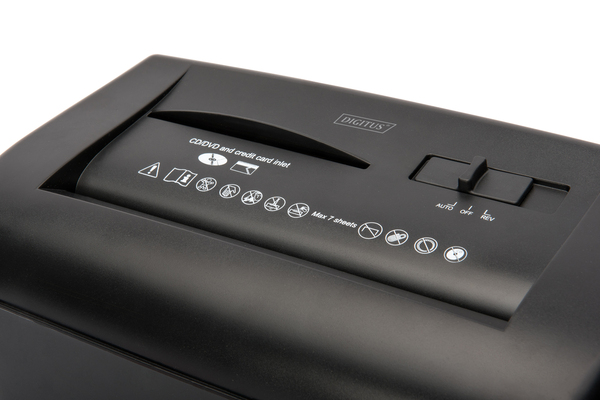 Уничтожитель документов Digitus DA-81607 (7л., P-3, перекрестная резка 4*45мм, бумага/кредитки/CD/DVD) купить по самой низкой цене