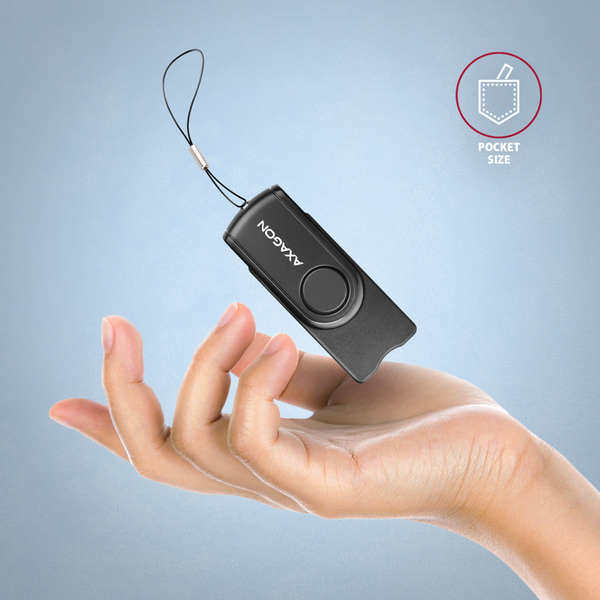 Картридер AXAGON (CRE-SMP2A) внеш., USB 2.0,  SD, microSD, CF купить по самой низкой цене